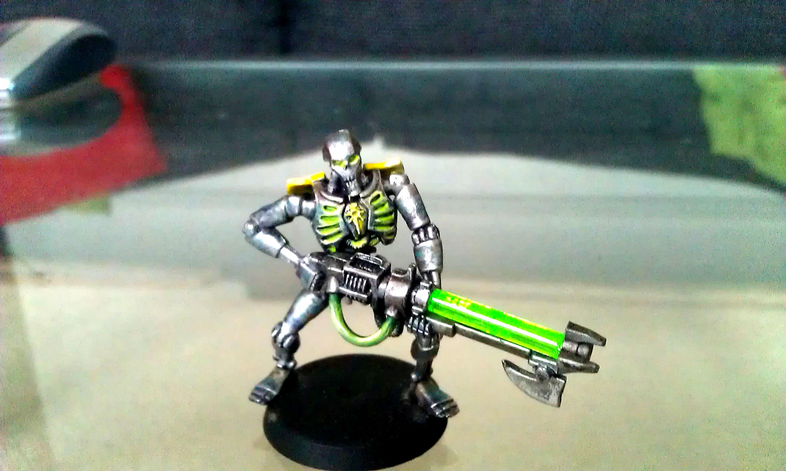 Decayed Necron Warrior Necrons Rusted Necron Test Front Gallery Dakkadakka